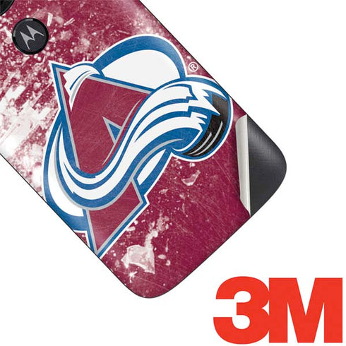 NHL Colorado Avalanche Frozen Moto E5 Play Skin